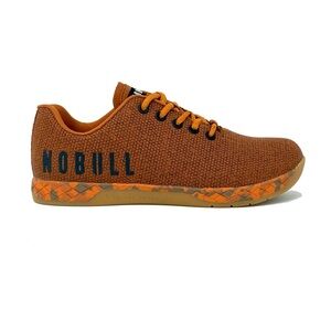 NOBULL Outwork Burnt Orange Low Top Trainer SuperFabric Sneaker Women 9 Men 7.5